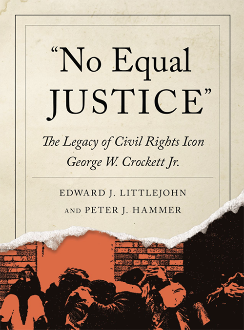 cover of No Equal Justice book