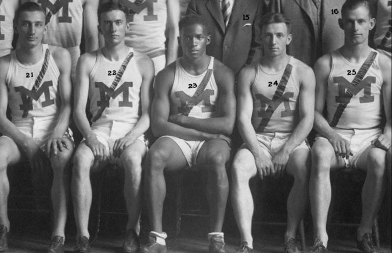 Michigan track team in 1925